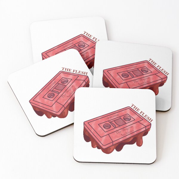 Item preview, The Flesh cassette tape Magnus Archives designed and sold by CorvidTheDragon.