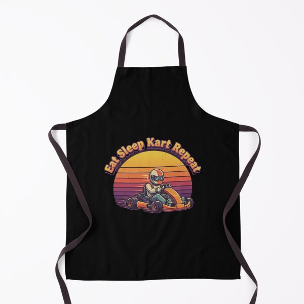 Item preview, Eat sleep Kart repeat -Eat Sleep Kart Repeat | Retro 80s Racing Design | Vintage Karting Style designed and sold by CuteOasis.