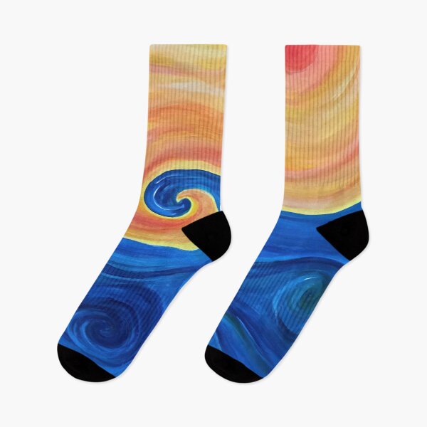 Item preview, Vibrant Sun and Ocean Waves designed and sold by Mirella-Ferri.