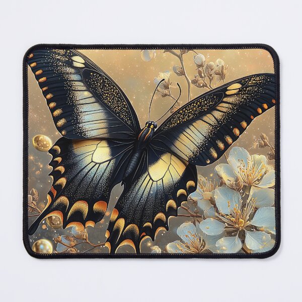 Item preview, Gilded Wings Beneath Blossom Skies designed and sold by bloorose.