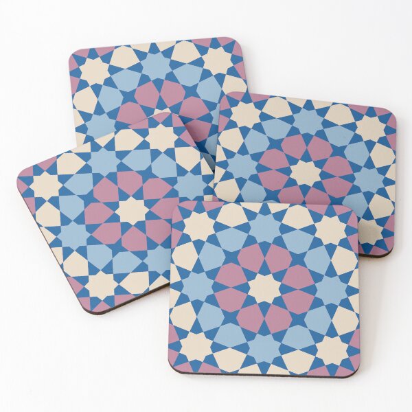 Item preview, Mauve Serenity: Islamic Geometric Pattern designed and sold by Kiwi Art.