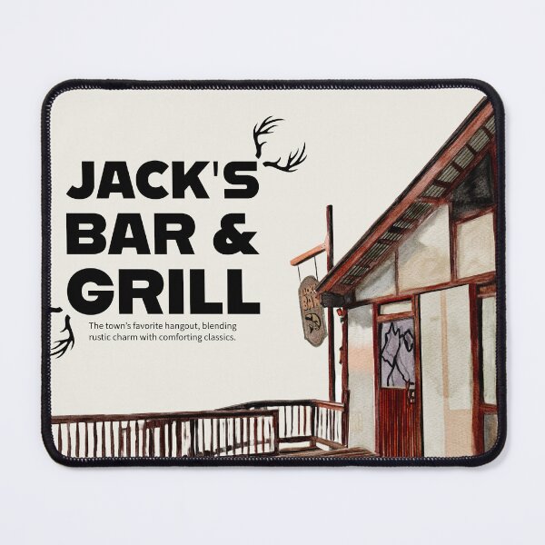 Item preview, JACK'S BAR & GRILL designed and sold by AestheticNi.