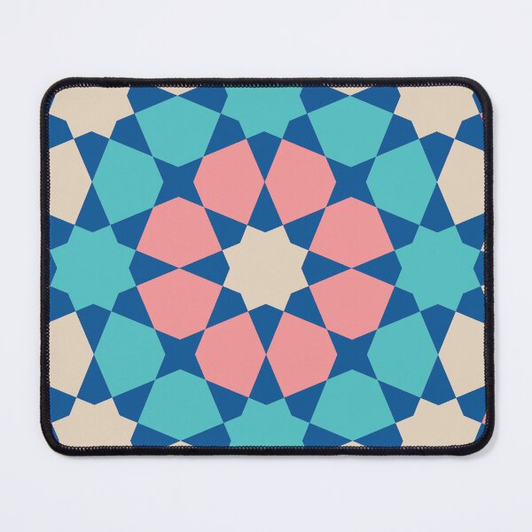 Item preview, Coral Harmony:  Islamic Geometric Pattern designed and sold by Kiwi Art.