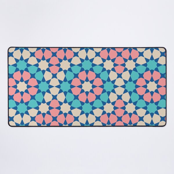Item preview, Coral Harmony: Islamic Geometric Pattern designed and sold by Kiwi Art.