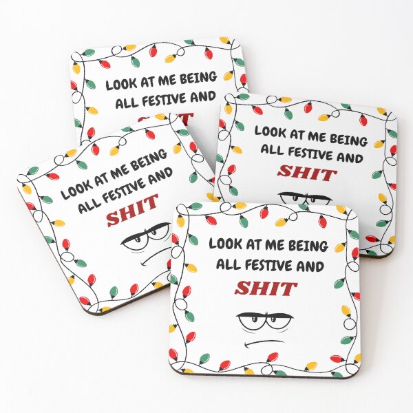 Item preview, Look At Me Being All Festive And Shit designed and sold by MakarenaCreate.