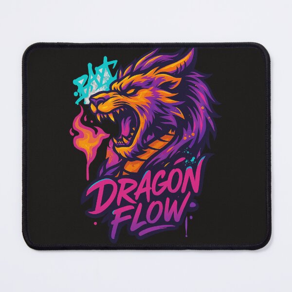 Item preview, Dragon Flow Neon Beast Head designed and sold by Thaivi Design.