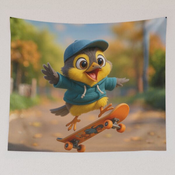 Item preview, Skater Canada Warbler designed and sold by Sillytoe.