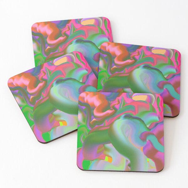 Item preview, Psychedelic 3D Liquid Swirl Vibrant Neon Fluid Flow designed and sold by JashJhaveri.
