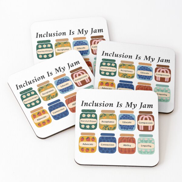 Item preview, Inclusion Is My Jam designed and sold by stephenflashart.