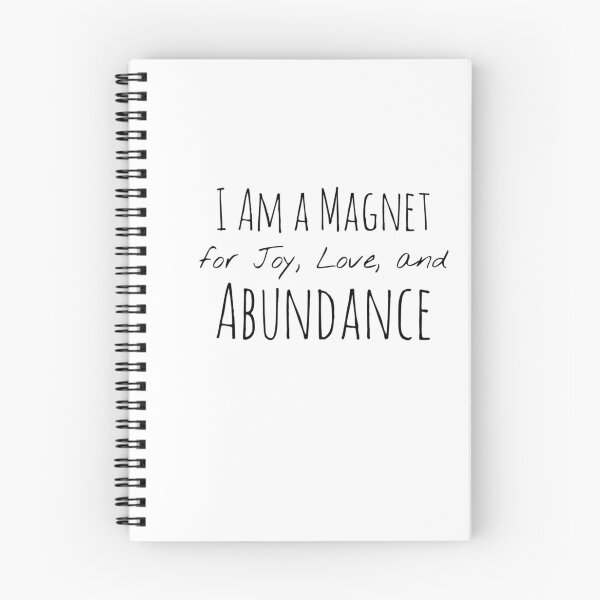 Item preview, I Am a Magnet for Joy, Love, and Abundance – Attraction Affirmation designed and sold by Camila  Ardila.