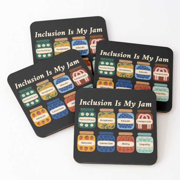 Item preview, Copy of Inclusion Is My Jam designed and sold by stephenflashart.
