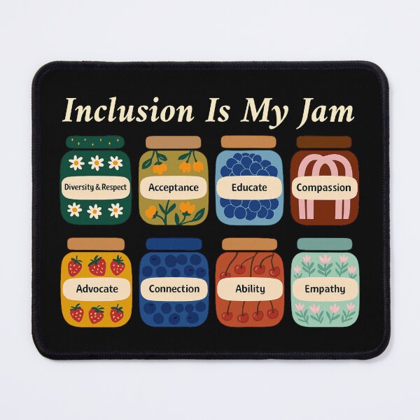 Item preview, Copy of Inclusion Is My Jam designed and sold by stephenflashart.