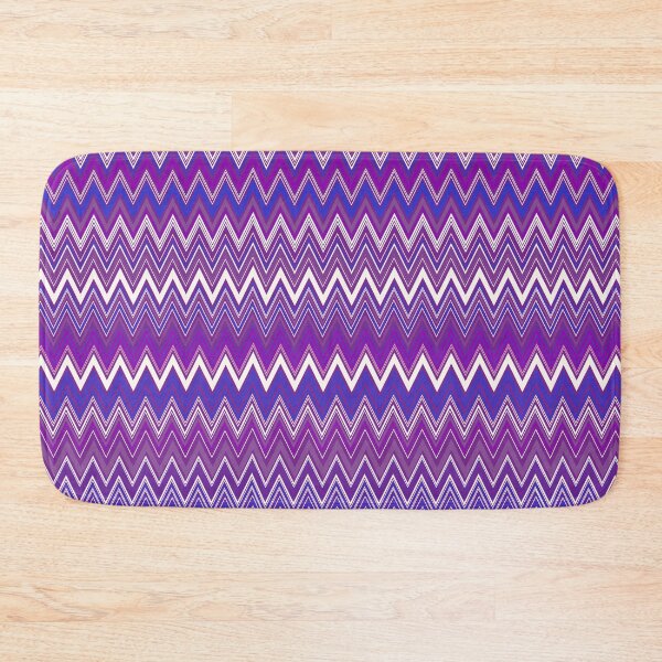 Item preview, Purple Missoni textile vector seamless repeat pattern designed and sold by Retro Street Studios.