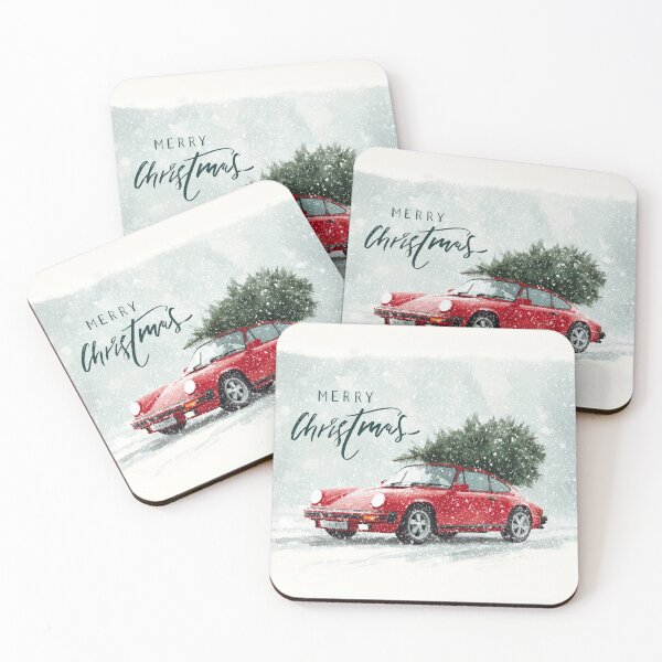 Item preview, Porsche 911 964 Winter Wonderland Merry Christmas designed and sold by blackdogshop.
