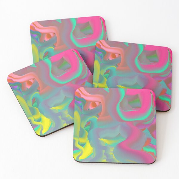 Item preview, Psychedelic 3D Liquid Swirl Vibrant Neon Fluid Flow designed and sold by JashJhaveri.