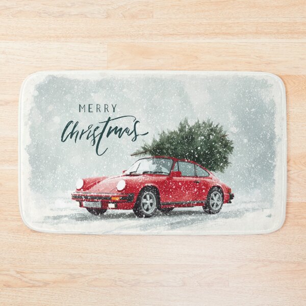 Item preview, Porsche 911 964 Winter Wonderland Merry Christmas designed and sold by blackdogshop.