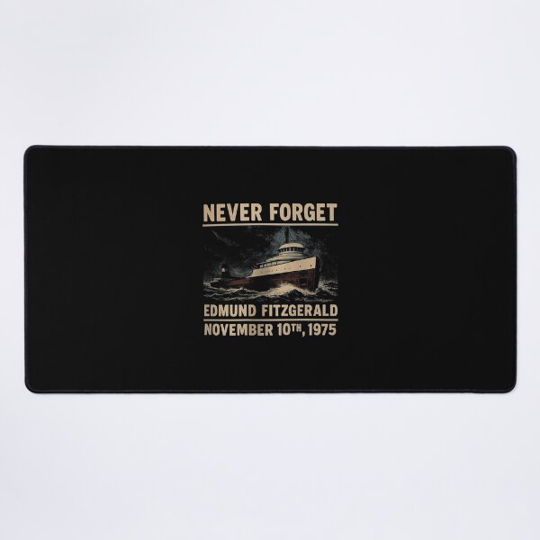 Item preview, Never Forget- Edmund Fitzgerald- Retro Vintage Gildan - November 10th 1975 designed and sold by Foro-Chance.