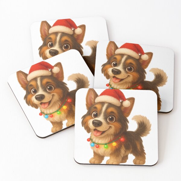 Item preview, Christmas Berger Picard Dog 1 designed and sold by Sillytoe.