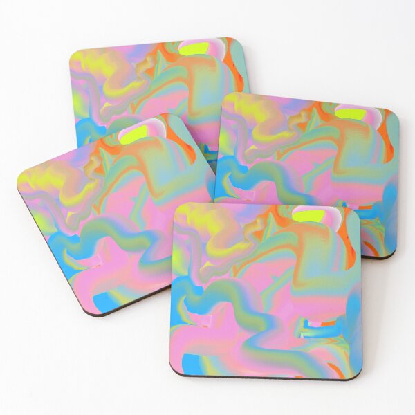 Item preview, Psychedelic 3D Liquid Swirl Vibrant Neon Fluid Flow designed and sold by JashJhaveri.