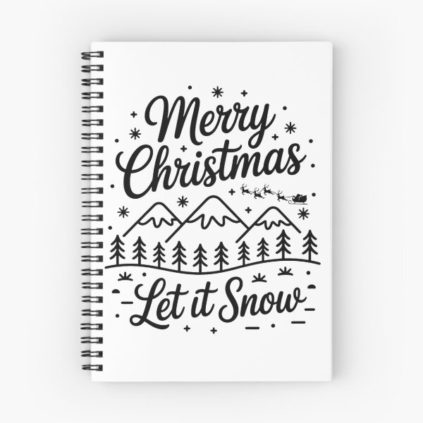 Item preview, Merry Christmas – Let It Snow designed and sold by SoftStyleStudio ⭐⭐⭐.