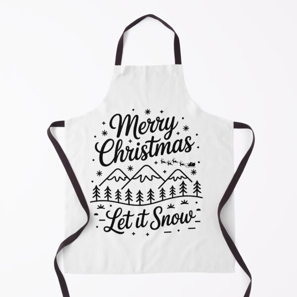 Item preview, Merry Christmas – Let It Snow designed and sold by SoftStyleStudio ⭐⭐⭐.