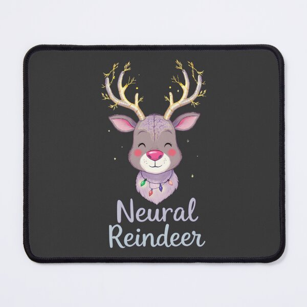 Item preview, Neural Reindeer | Cute Christmas Brain Deer | Neuroscience Holiday Gift designed and sold by PureBrain.