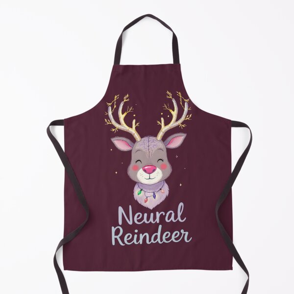 Item preview, Neural Reindeer | Cute Christmas Brain Deer | Neuroscience Holiday Gift designed and sold by PureBrain.
