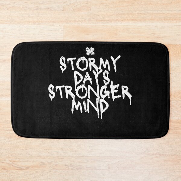 Item preview, Stormy Days, Stronger Mind – Resilience & Growth Motivational Tee designed and sold by MGR LABEL.