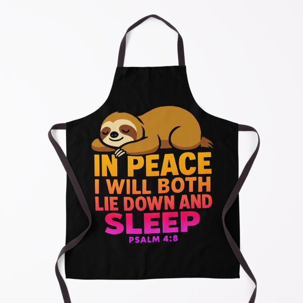 Item preview, Psalm 4:8 In Peace I Will Both Lie Down And Sleep designed and sold by plushism.