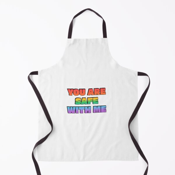 Item preview, You are safe with me - gay ally - LGBT safe space designed and sold by Inspirationmotivation.
