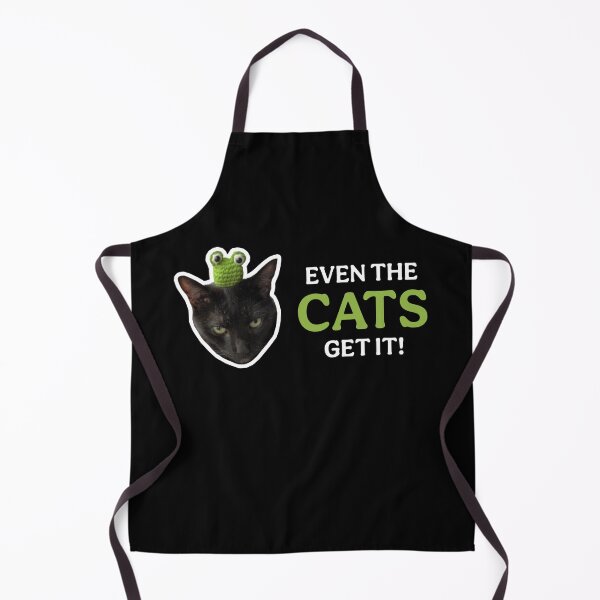 Item preview, Cat Protest Frog • Even the cats get it! designed and sold by MannyShop.