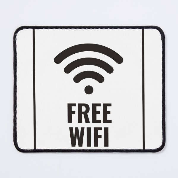 Item preview, FREE WIFI logo high quality designed and sold by DOCTORHOODIE.