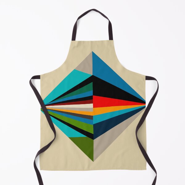 Item preview, Geometric Diamond Fine Art Poster – Modern Abstract Blue & Green Wall Art Print designed and sold by paulo silveira.
