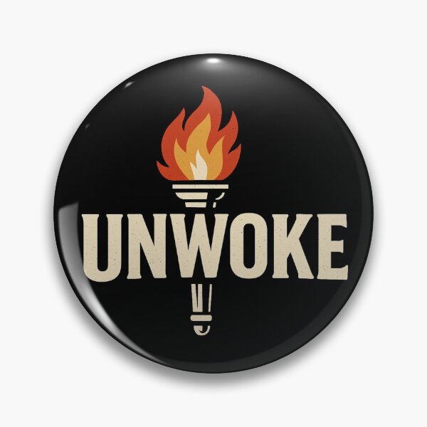 Item preview, Unwoke Liberty Torch - Pro Freedom and Human Rights designed and sold by UNK-Fatigues.