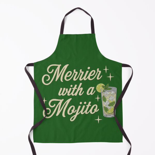 Item preview, Merrier With Mojito - Cocktail Christmas design designed and sold by Pjotre7.
