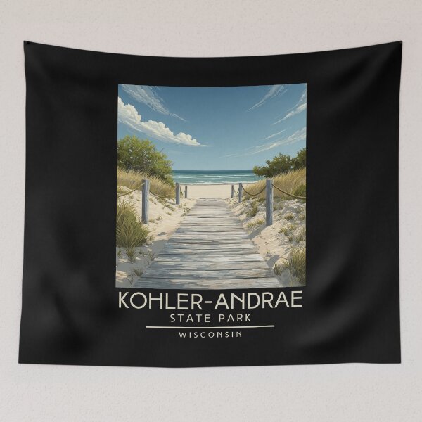 Item preview, Kohler-Andrae State Park - Wisconsin  designed and sold by GoodOldVintage.
