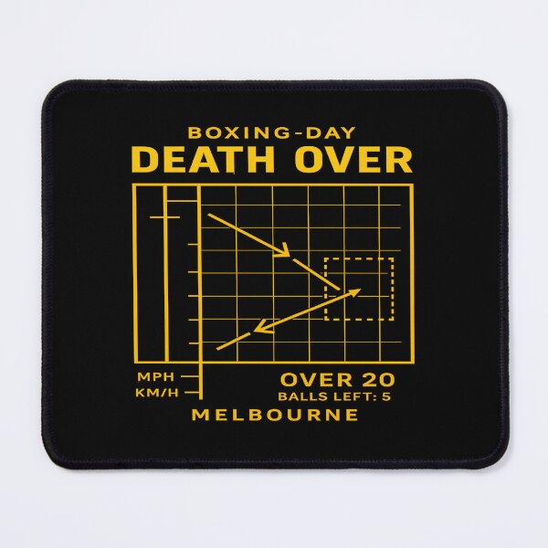 Item preview, Boxing-Day Death Over — Melbourne Yorker Blueprint designed and sold by POD DYNASTY.