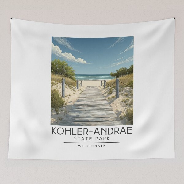 Item preview, Kohler-Andrae State Park - Wisconsin  designed and sold by GoodOldVintage.