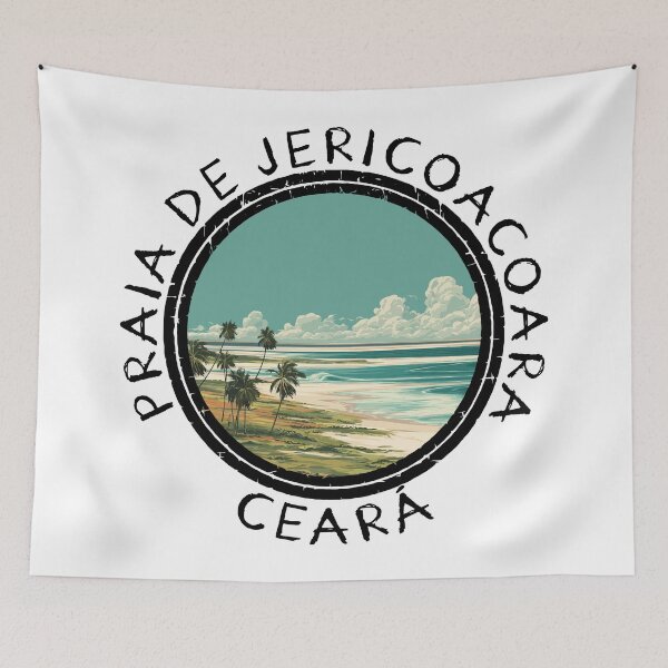 Item preview, Praia de Jericoacoara - Ceará (with Black Lettering) designed and sold by VelvetRoom.