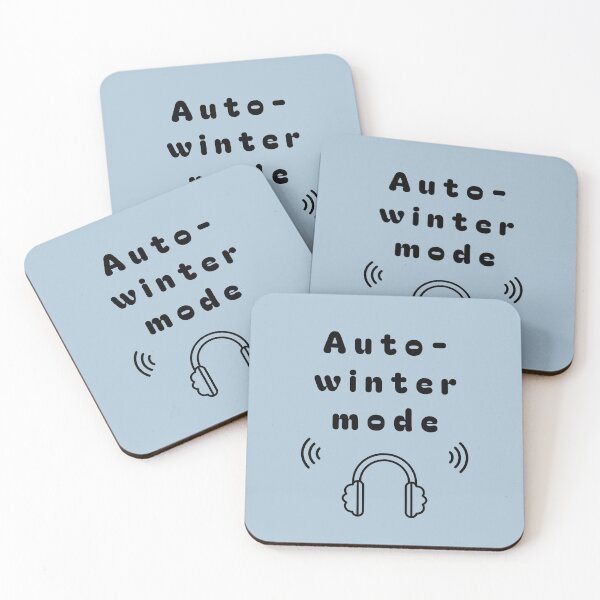 Item preview, auto-winter mode — low battery club, winter edition graphic designed and sold by mintmono-studio.