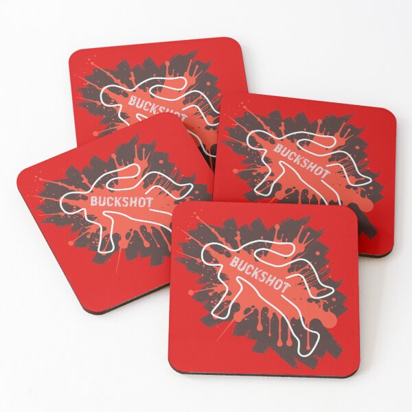 Item preview, Buckshot Crime Scene Chalk Outline  designed and sold by UNK-Fatigues.