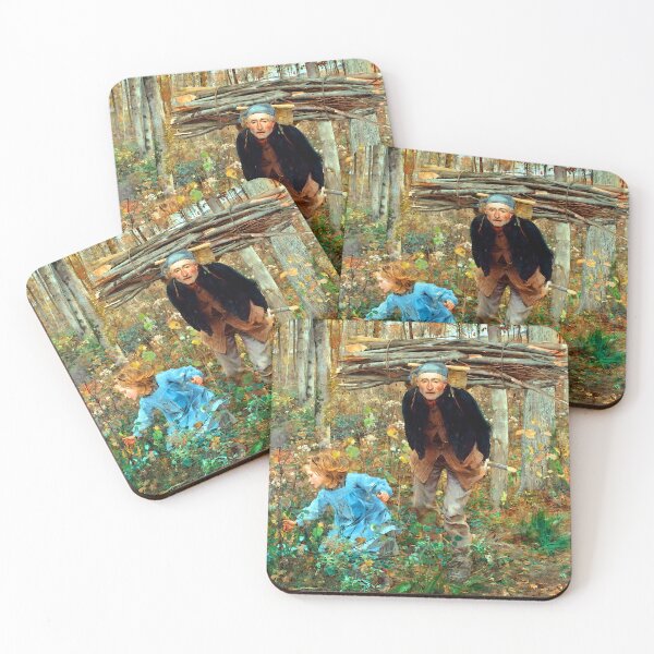 Item preview, The Wood Gatherer - Jules Bastien-Lepage designed and sold by Jon-Baran.