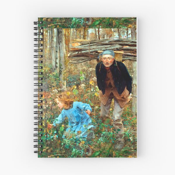 Item preview, The Wood Gatherer - Jules Bastien-Lepage designed and sold by Jon-Baran.