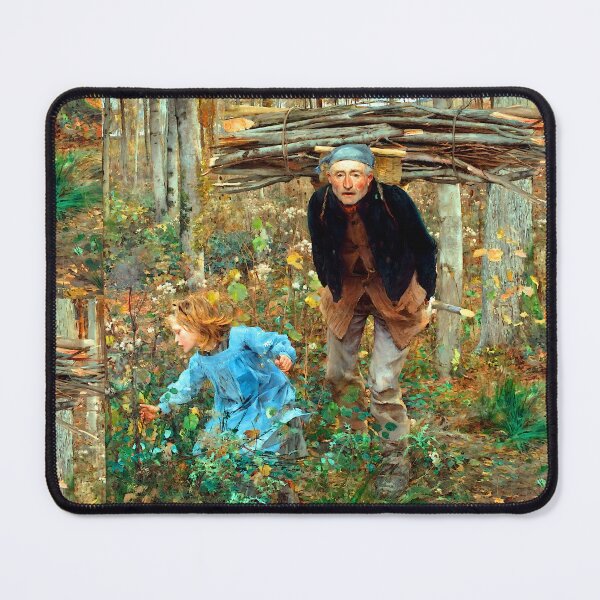 Item preview, The Wood Gatherer - Jules Bastien-Lepage designed and sold by Jon-Baran.