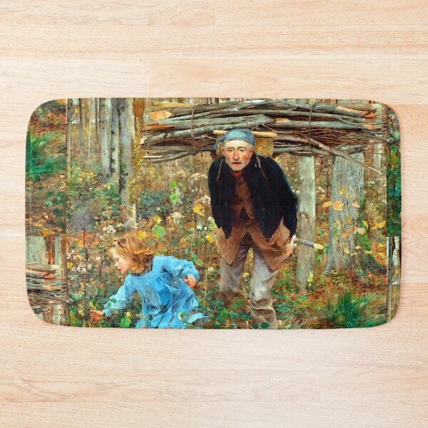 Item preview, The Wood Gatherer - Jules Bastien-Lepage designed and sold by Jon-Baran.