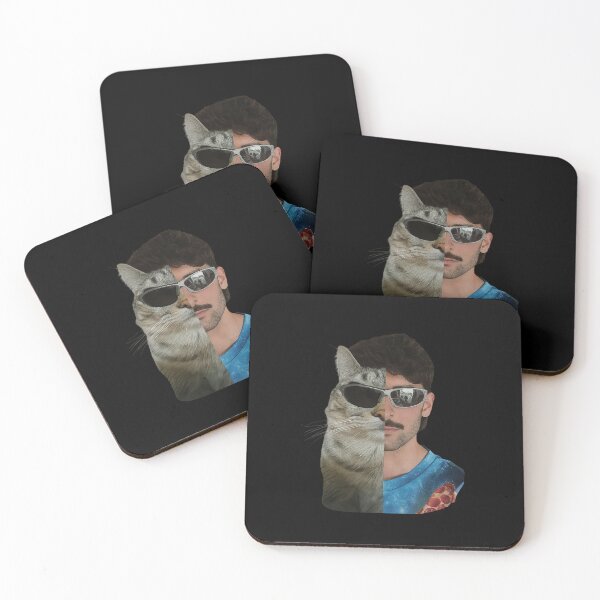 Item preview, Italian Bach Funny Sunglasses Cat Half and Half Retro designed and sold by shopmionmion.