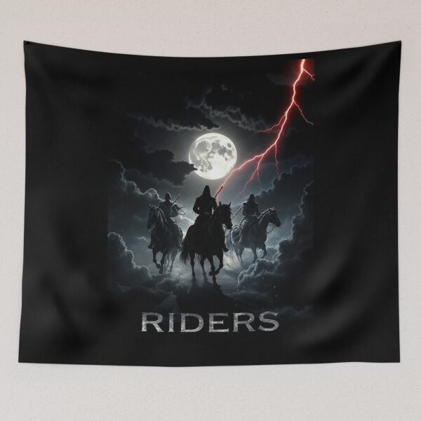 Item preview, Apocalyptic Vision - Riders (The Ominous Ascent) designed and sold by CleverCulture.