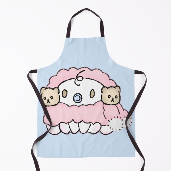 Item preview, Cute baby cinnamon roll with pom-poms designed and sold by loveiscosmic.