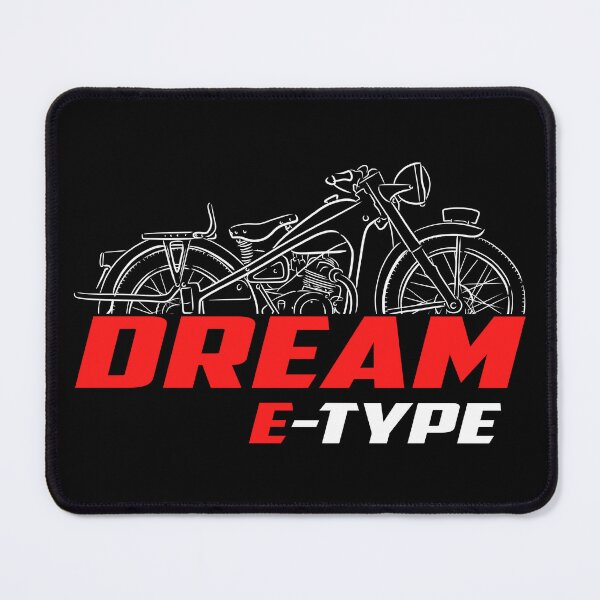 Item preview, Honda Dream E-Type 1951-1952 for bikers, Motorcycle designed and sold by ThrottleArts.