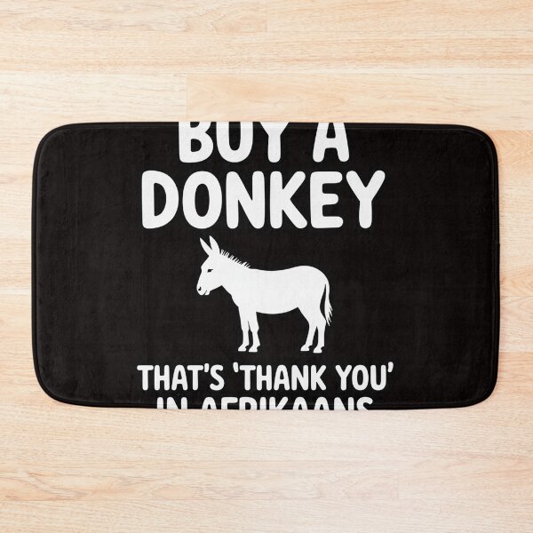 Item preview, Buy A Donkey South African Afrikaans designed and sold by MelSurf.